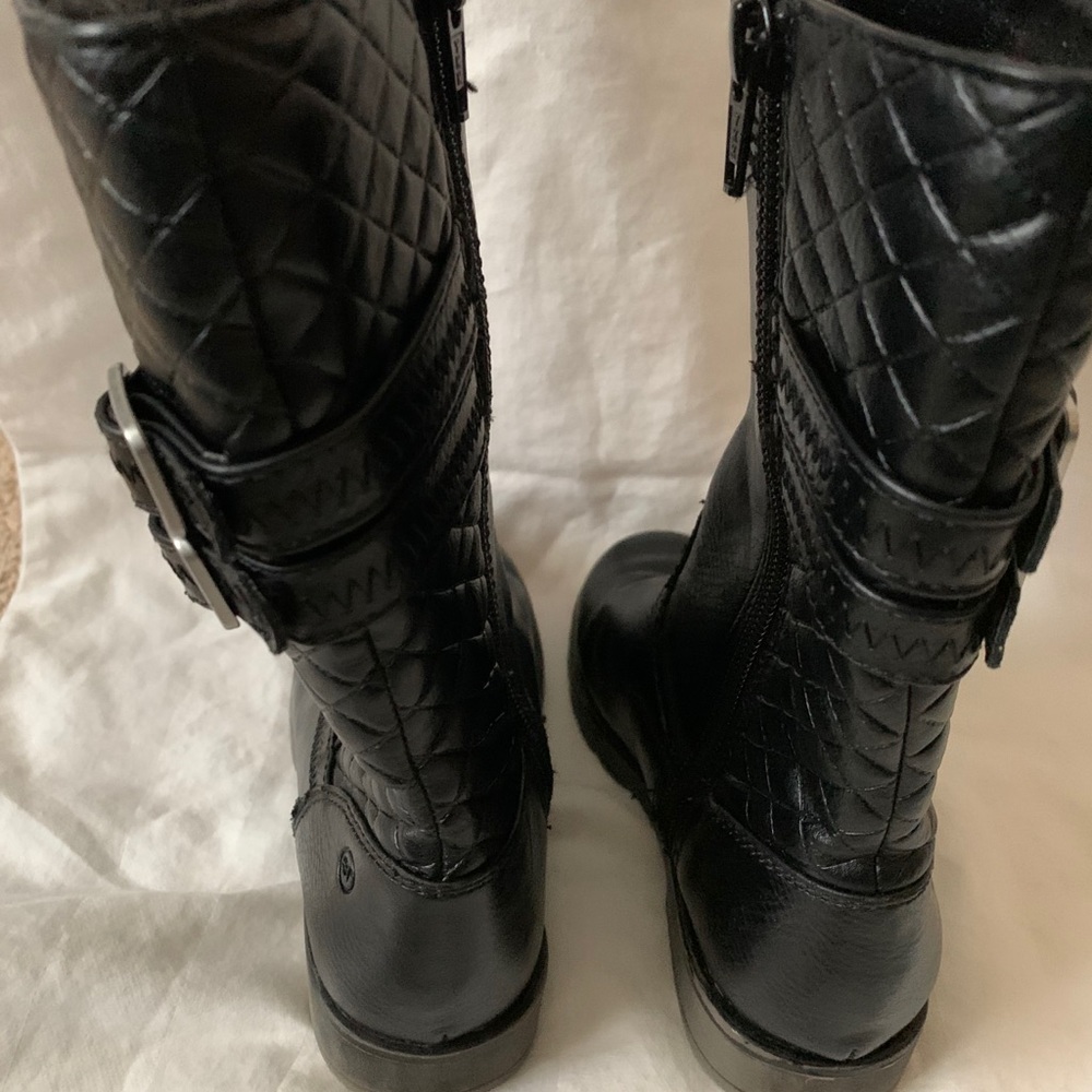 Stride Rite Girls' Leather Riding boots